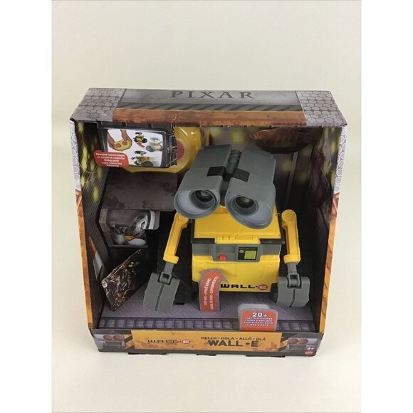 Hello Wall E RC Remote Control Toy Light up Sounds Mattel Disney Pixar 2019 New - Picture 2 of 10